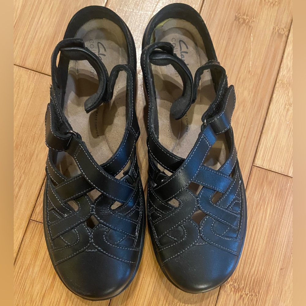 Black Clark’s Collection shoes